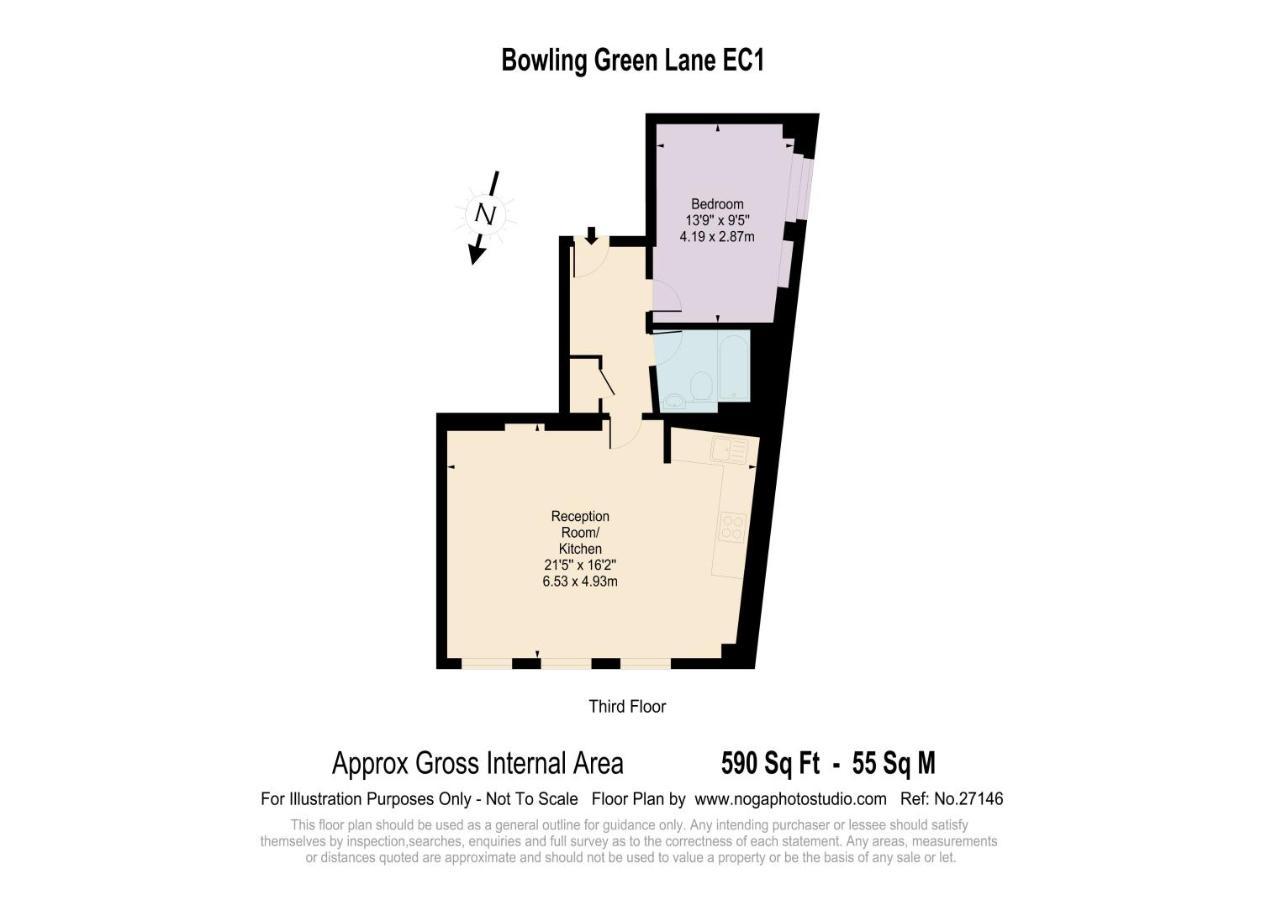 Mulberry Flat 1 - One Bedroom 1St Floor By City Living Londres Extérieur photo